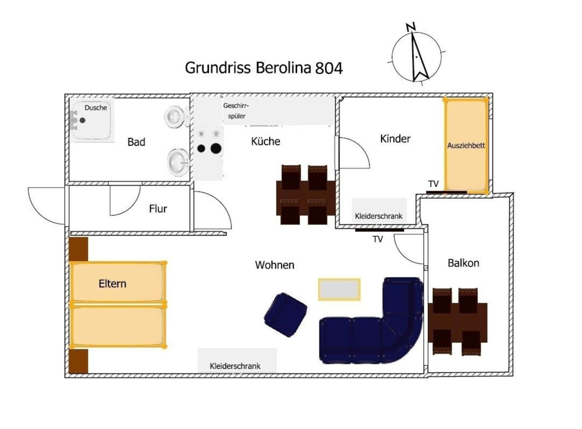 Berolina 804 Penthouse Mit Meerblick Dahme  Buitenkant foto